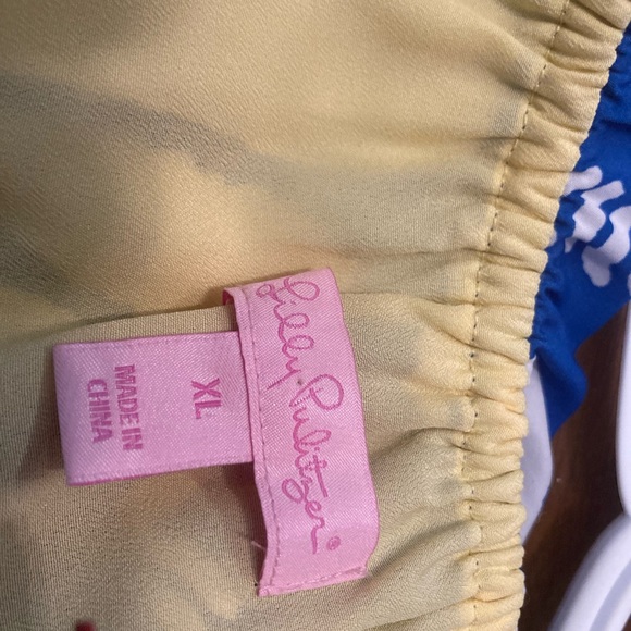 Lily Pulitzer strapless dress - Picture 2 of 4